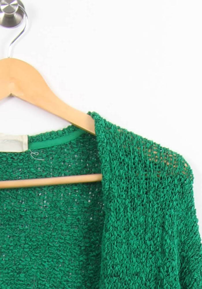 Cardigan Vert - Taille M/38 de la marque American Vintage | PARAD61692 - Vendu par Paradigme - Image 3