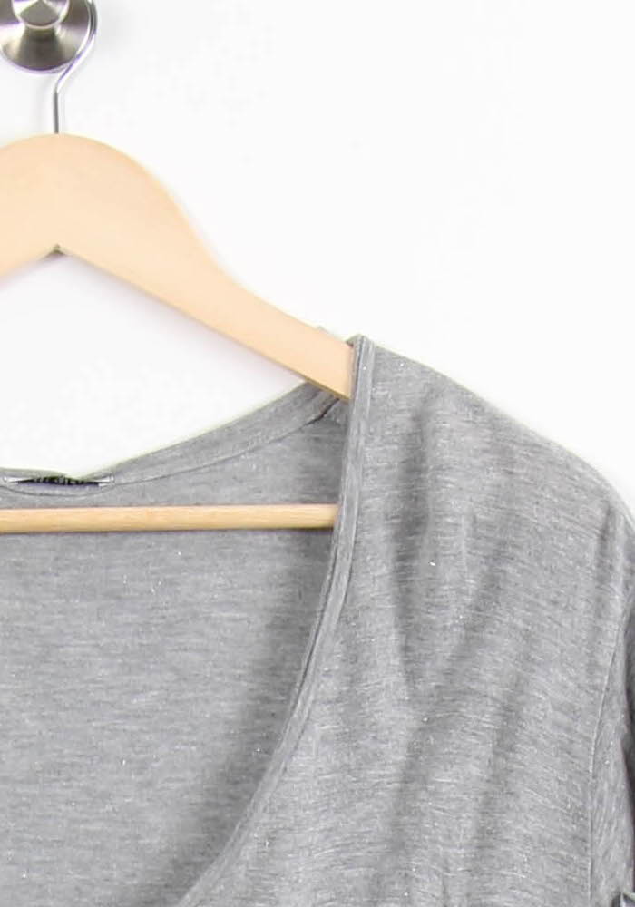 Tee-shirt Gris - Taille S/36 de la marque IKKS | PARAD61694 - Vendu par Paradigme - Image 3