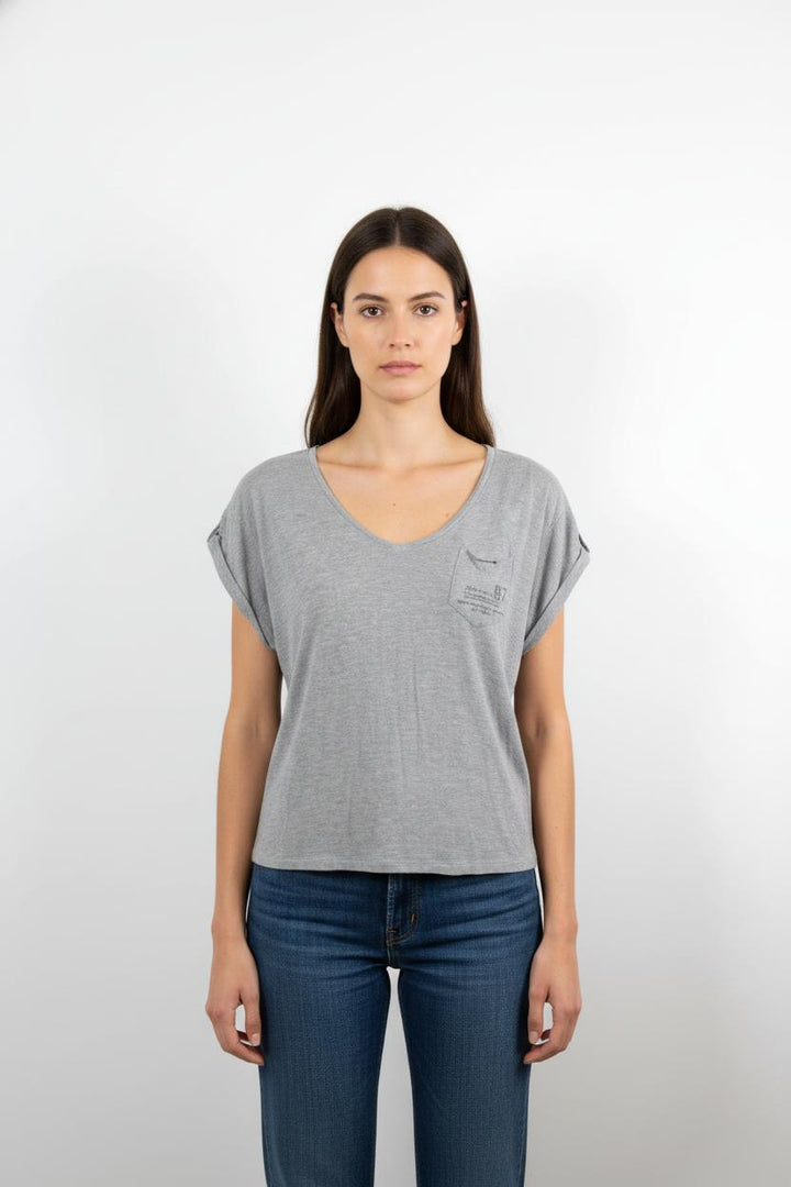 Tee-shirt Gris - Taille S/36