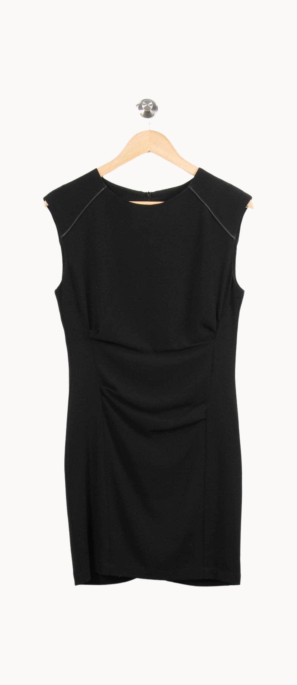 Robe Droite Noire - Taille XS/34 de la marque IKKS | PARAD61695 - Vendu par Paradigme - Image 2
