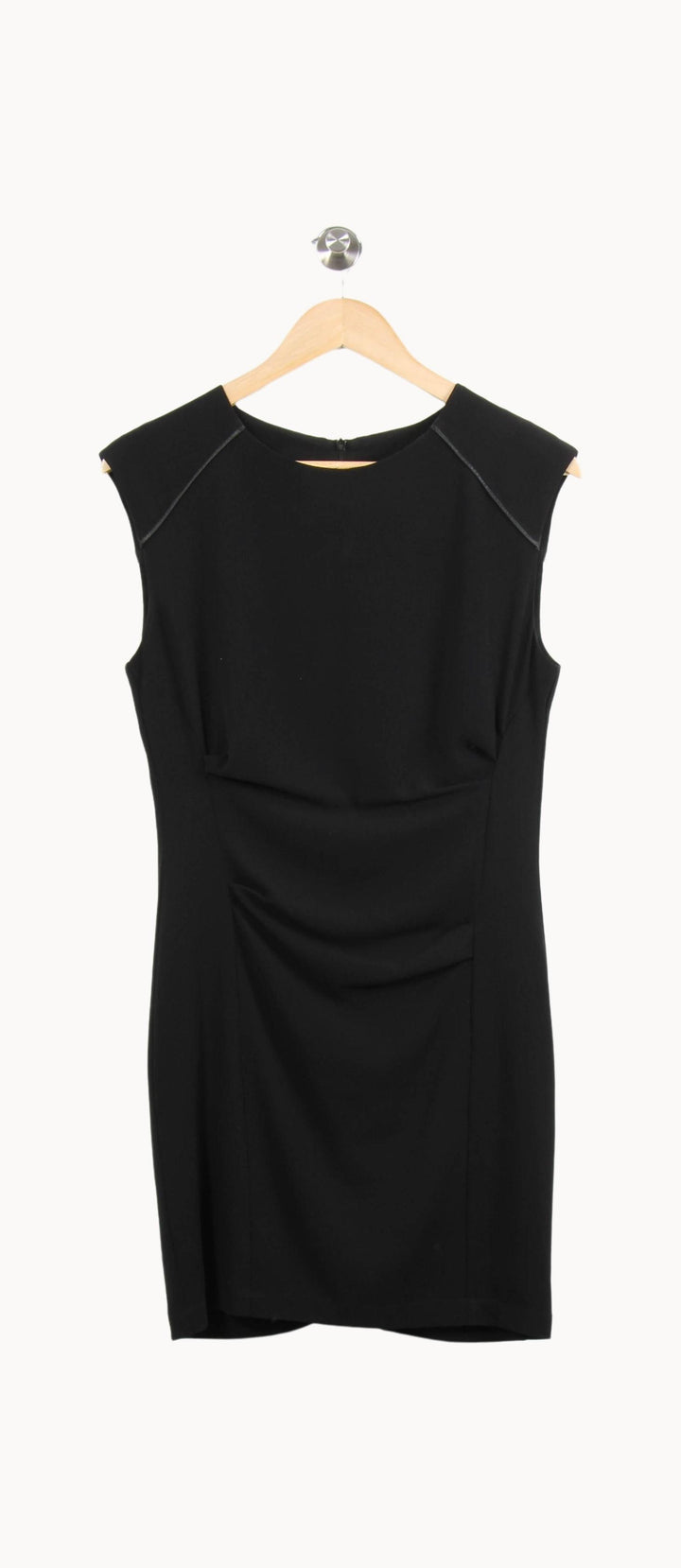 Robe Droite Noire - Taille XS/34 de la marque IKKS | PARAD61695 - Vendu par Paradigme - Image 2
