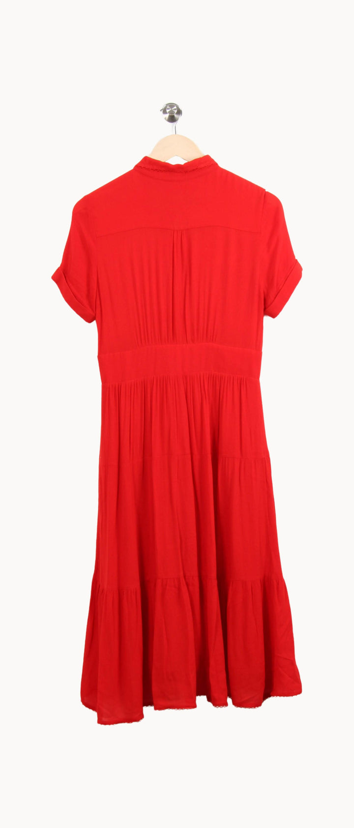 Robe chemise rouge - Taille S/36 de la marque Suncoo | PARAD61697 - Vendu par Paradigme - Image 4