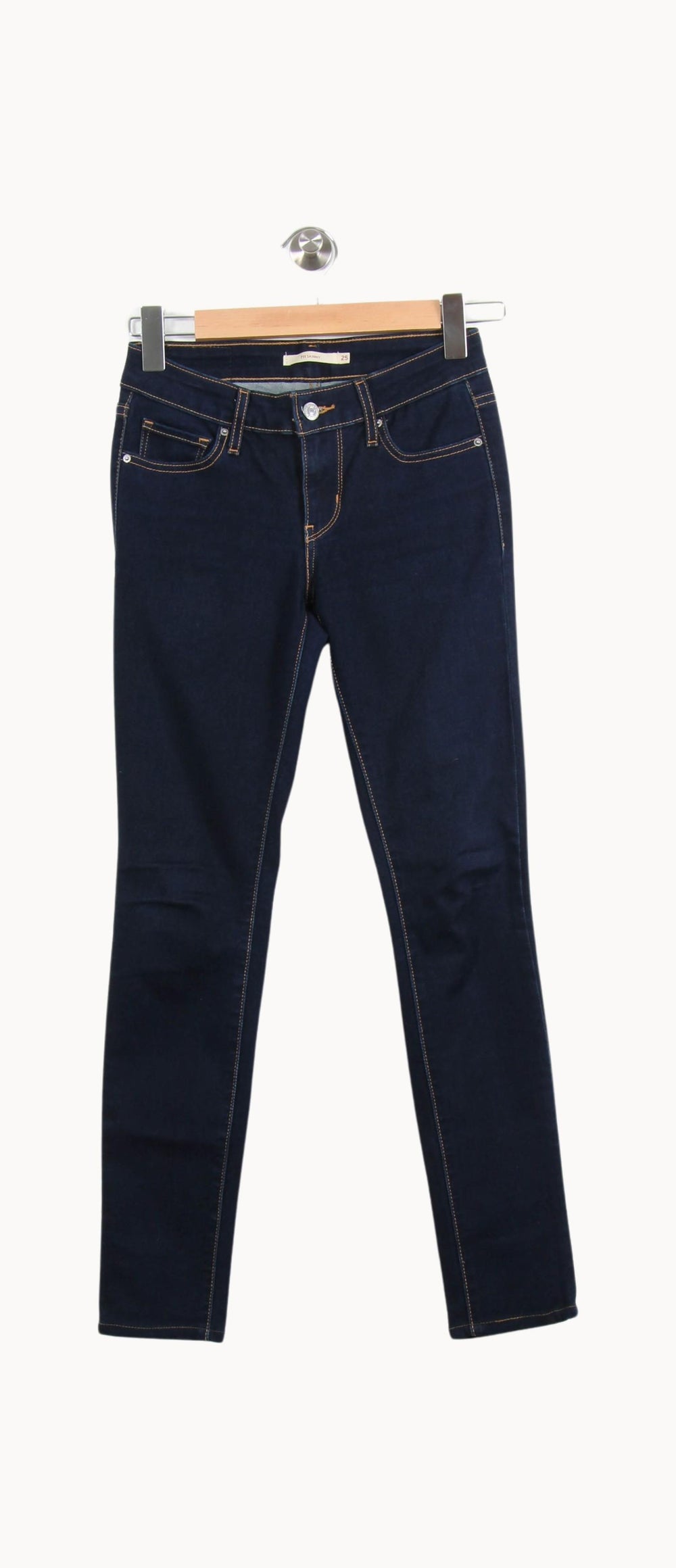 Jean Skinny Bleu - Taille XS/34 de la marque Levi's | PARAD61698 - Vendu par Paradigme - Image 2