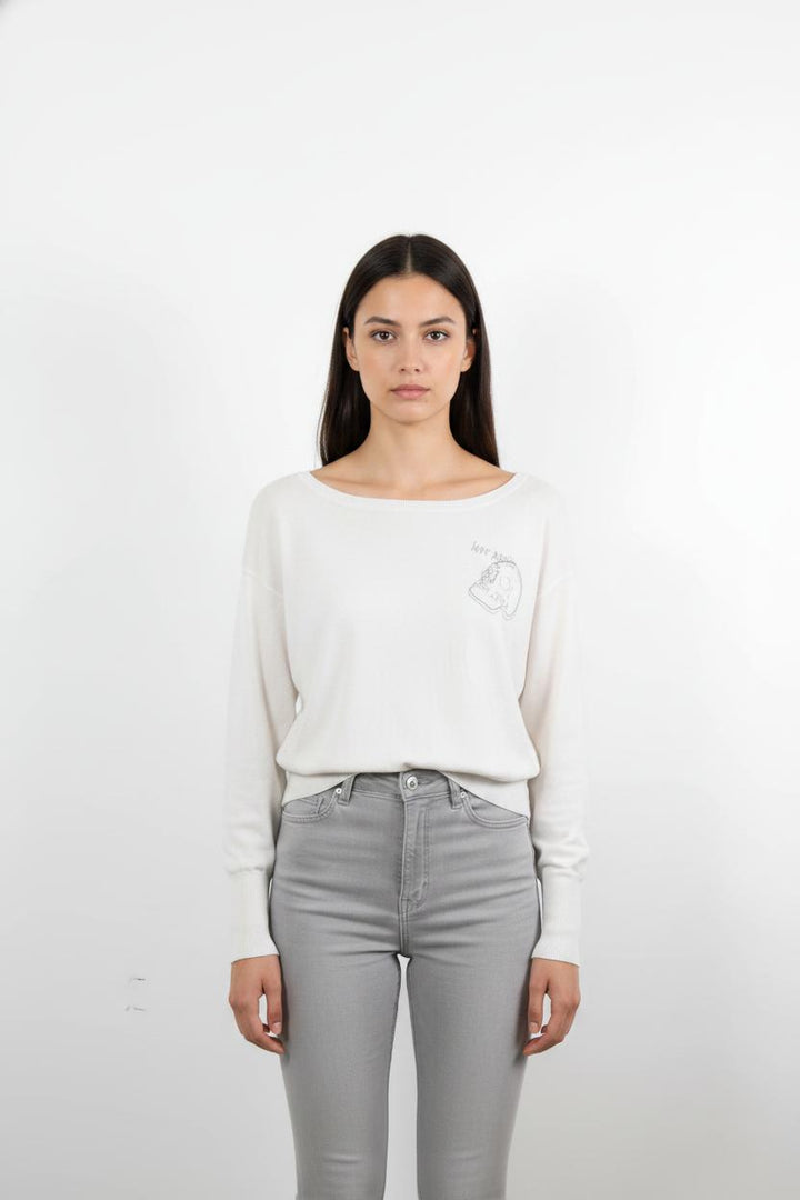 Pull Blanc - Taille S/36
