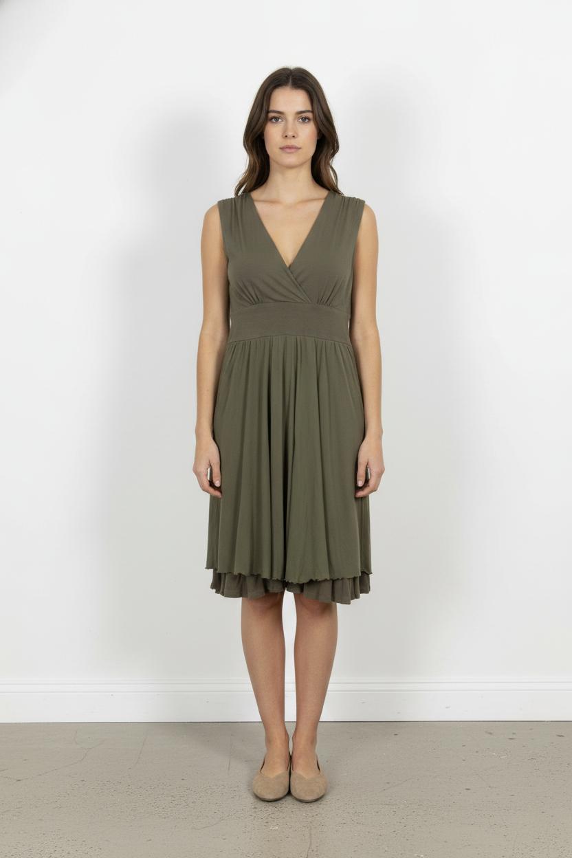 Robe Verte - Taille XXL/44 de la marque La Fée Maraboutée | PARAD61709 - Vendu par Paradigme - Image 1