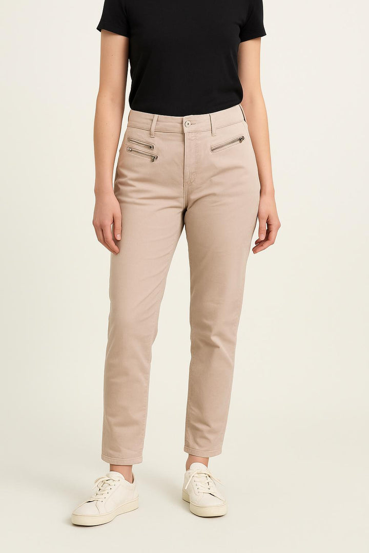 Pantalon Beige - Taille L/40 de la marque ZAPA | PARAD61717 - Vendu par Paradigme - Image 1