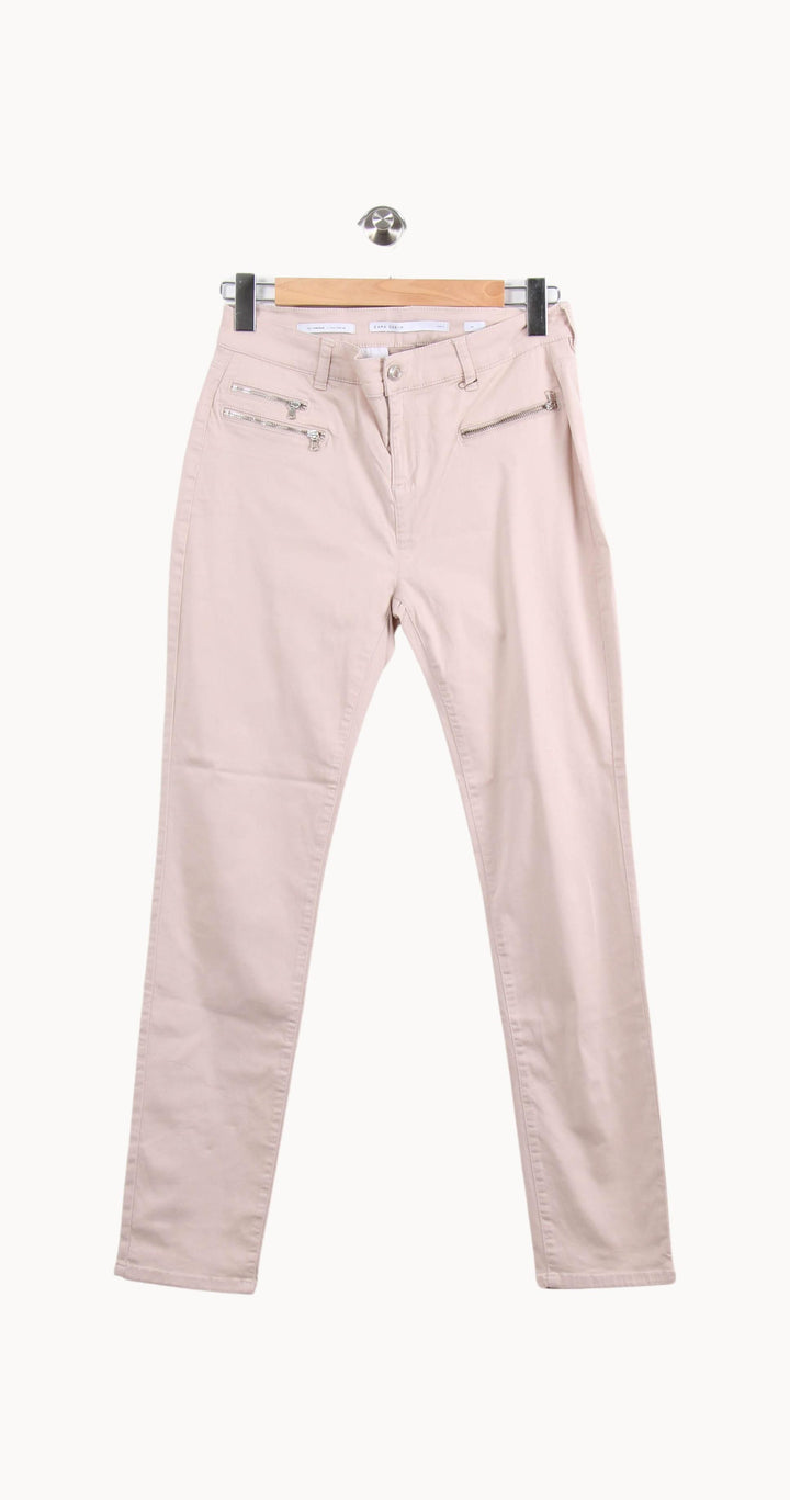 Pantalon Beige - Taille L/40 de la marque ZAPA | PARAD61717 - Vendu par Paradigme - Image 2