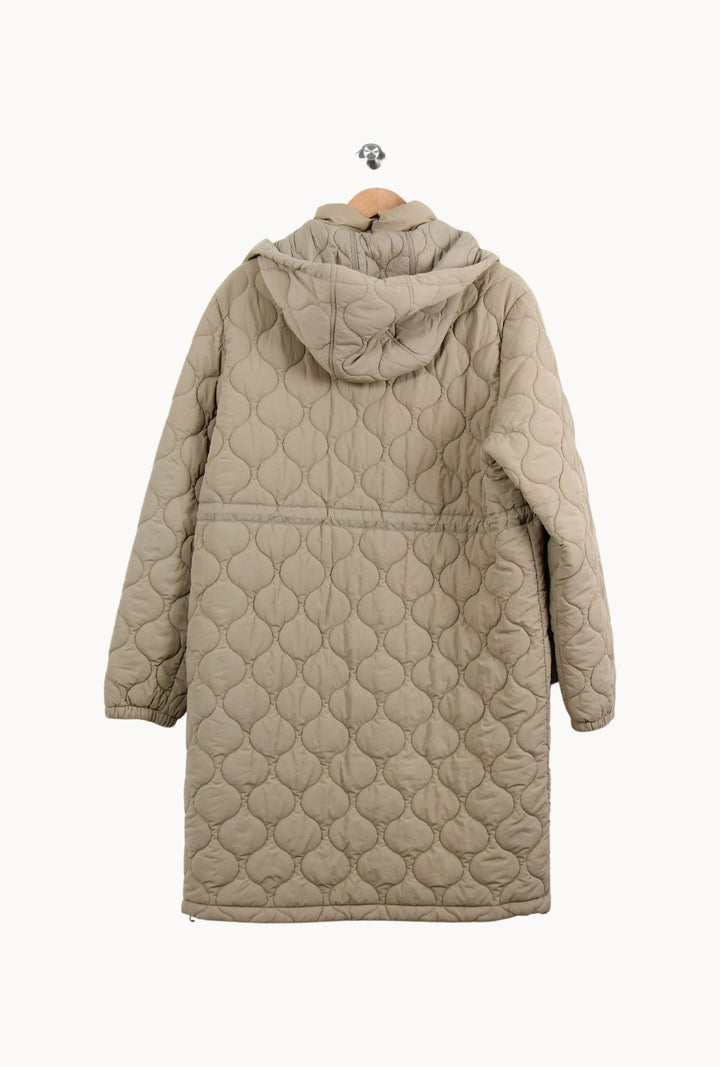 Manteau Matelassé Beige - Taille L/40 de la marque ZAPA | PARAD61719 - Vendu par Paradigme - Image 4