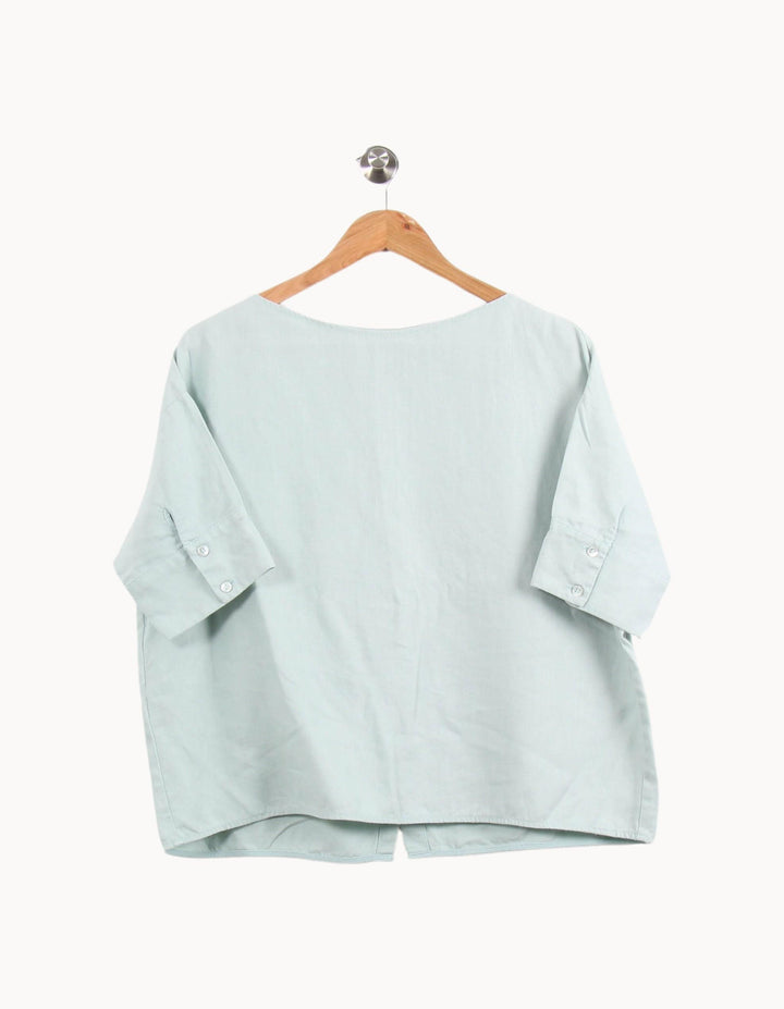 Chemise Verte - Taille S/36 de la marque Comptoir des Cotonniers | PARAD61722 - Vendu par Paradigme - Image 4