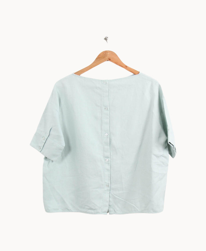 Chemise Verte - Taille S/36 de la marque Comptoir des Cotonniers | PARAD61722 - Vendu par Paradigme - Image 2