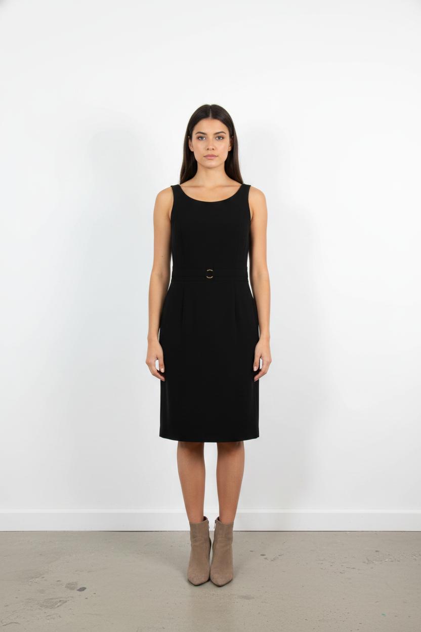 Robe Sans Manches Noire - Taille M/38