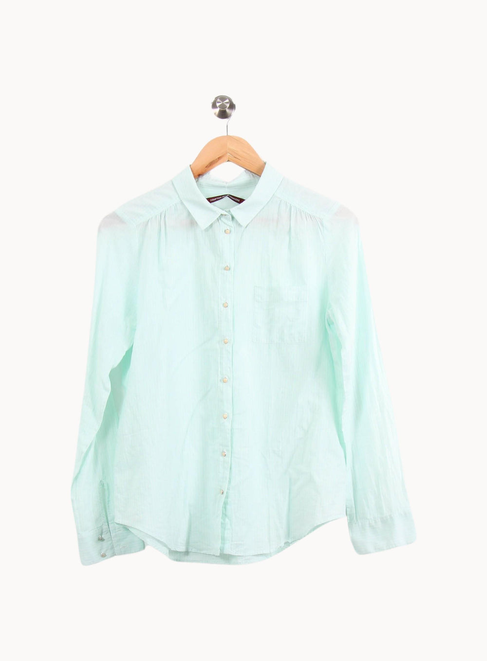 Chemise Verte - Taille M/38 de la marque Comptoir des Cotonniers | PARAD61738 - Vendu par Paradigme - Image 2