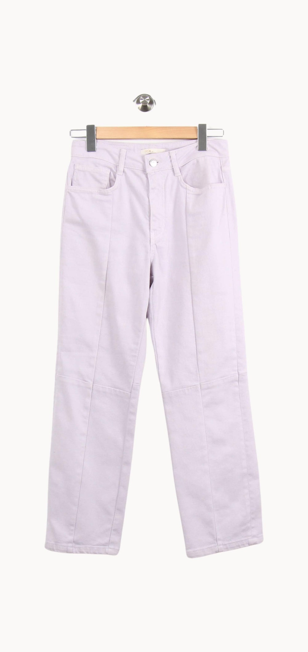 Jean Violet - Taille M/38 de la marque Maje | PARAD61740 - Vendu par Paradigme - Image 2