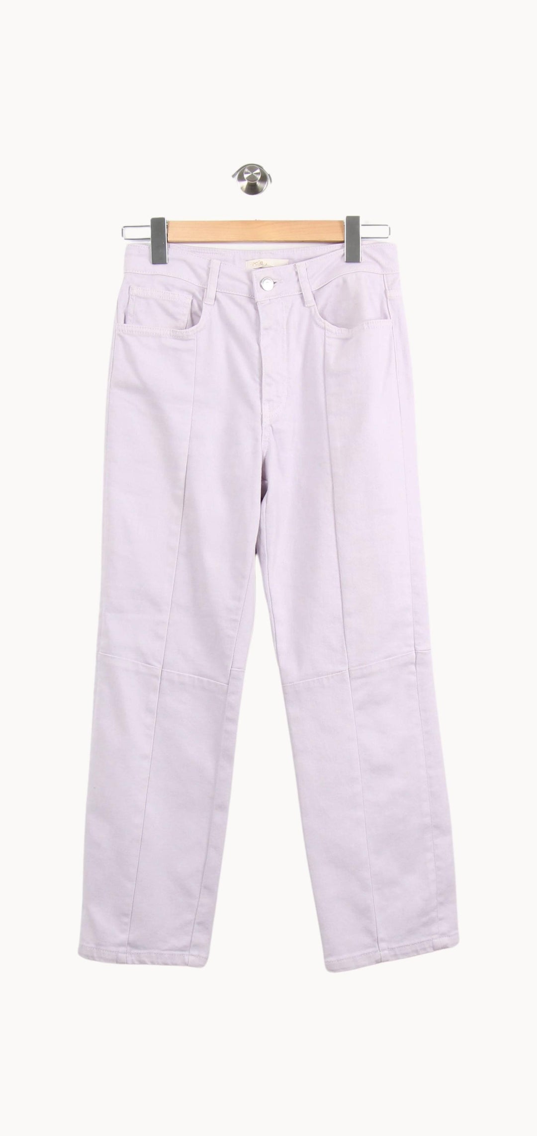 Jean Violet - Taille M/38 de la marque Maje | PARAD61740 - Vendu par Paradigme - Image 2