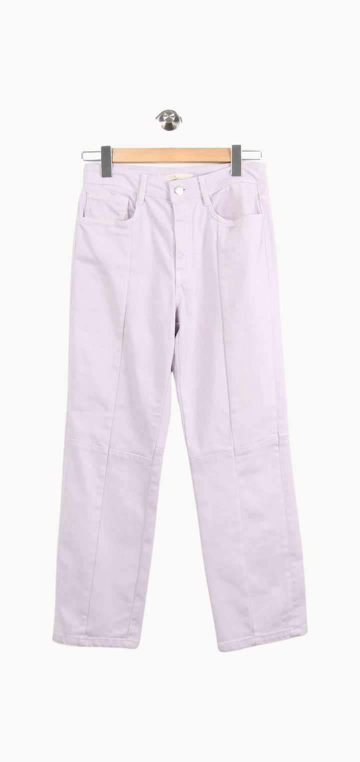 Jean Violet - Taille M/38 de la marque Maje | PARAD61740 - Vendu par Paradigme - Image 2