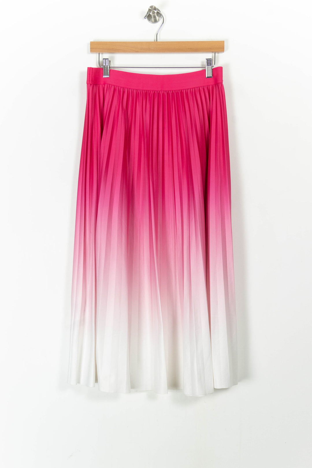 Jupe Longue Plissée Rose et Blanche - Taille XL/42 de la marque Maison 123 | PARAD61752 - Vendu par Paradigme - Image 4