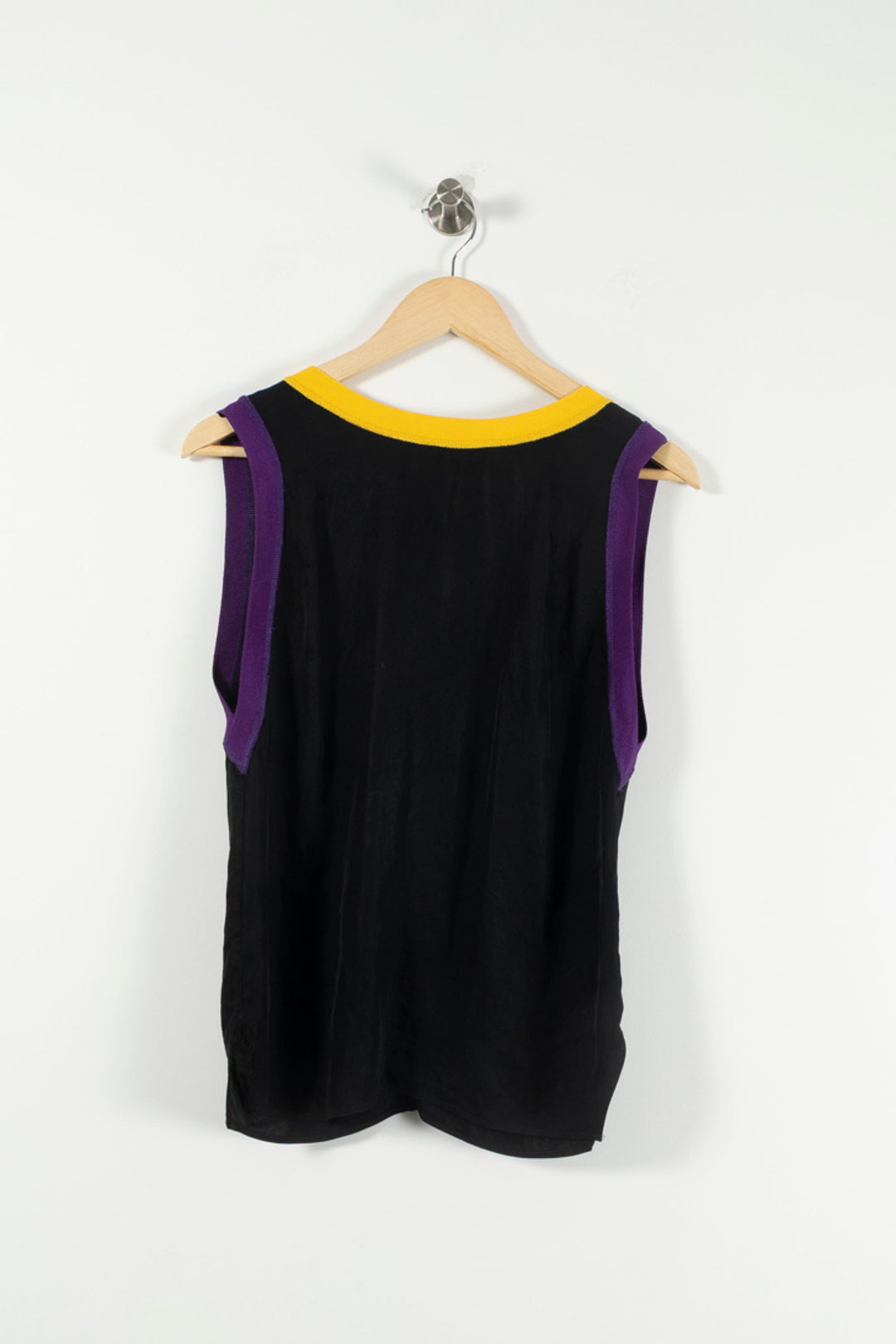 Débardeur Noir Violet et Jaune - Taille S/36 de la marque Sandro | PARAD61753 - Vendu par Paradigme - Image 2