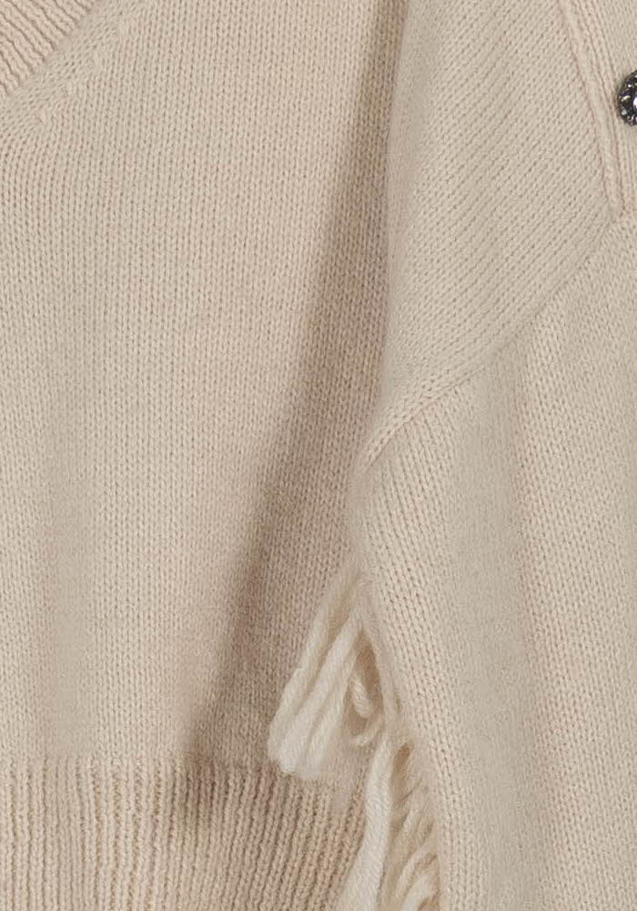 Pull Beige - Taille L/40 de la marque Liu Jo | PARAD61761 - Vendu par Paradigme - Image 3