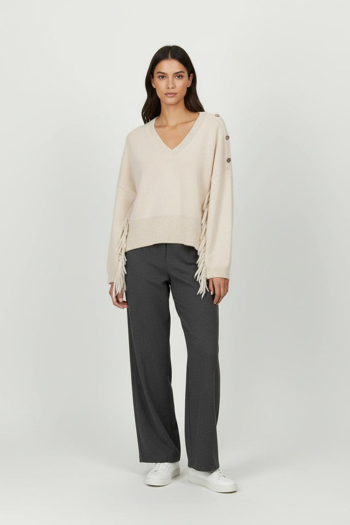 Pull Beige - Taille L/40 de la marque Liu Jo | PARAD61761 - Vendu par Paradigme - Image 1