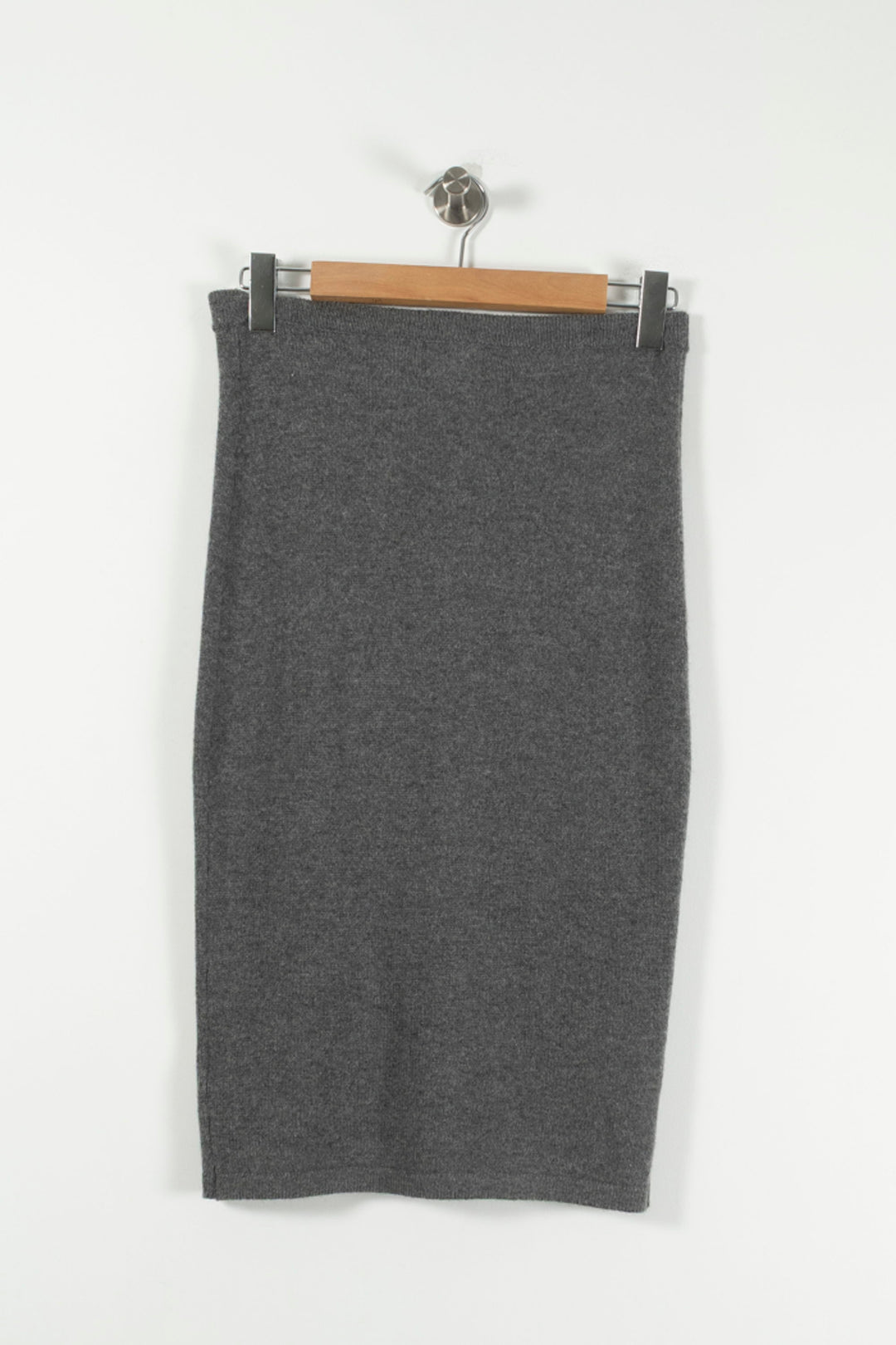 Jupe Crayon Grise - Taille S/36 de la marque Notshy Cashmere | PARAD61763 - Vendu par Paradigme - Image 4
