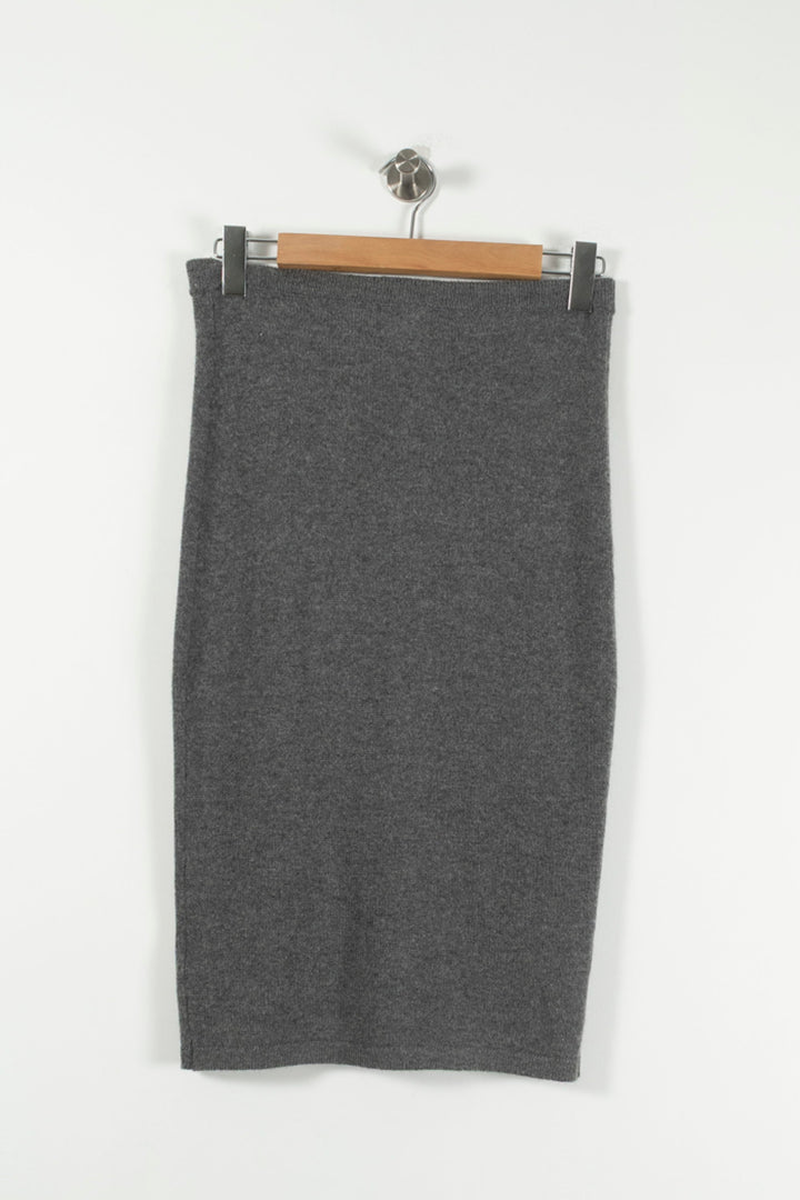 Jupe Crayon Grise - Taille S/36 de la marque Notshy Cashmere | PARAD61763 - Vendu par Paradigme - Image 4