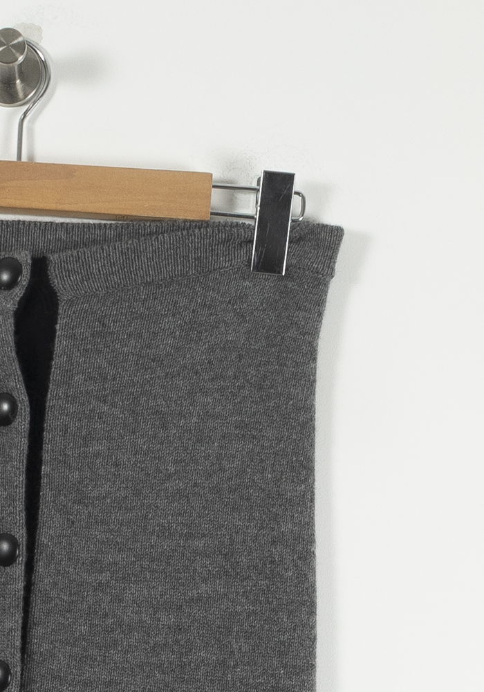 Jupe Crayon Grise - Taille S/36 de la marque Notshy Cashmere | PARAD61763 - Vendu par Paradigme - Image 3