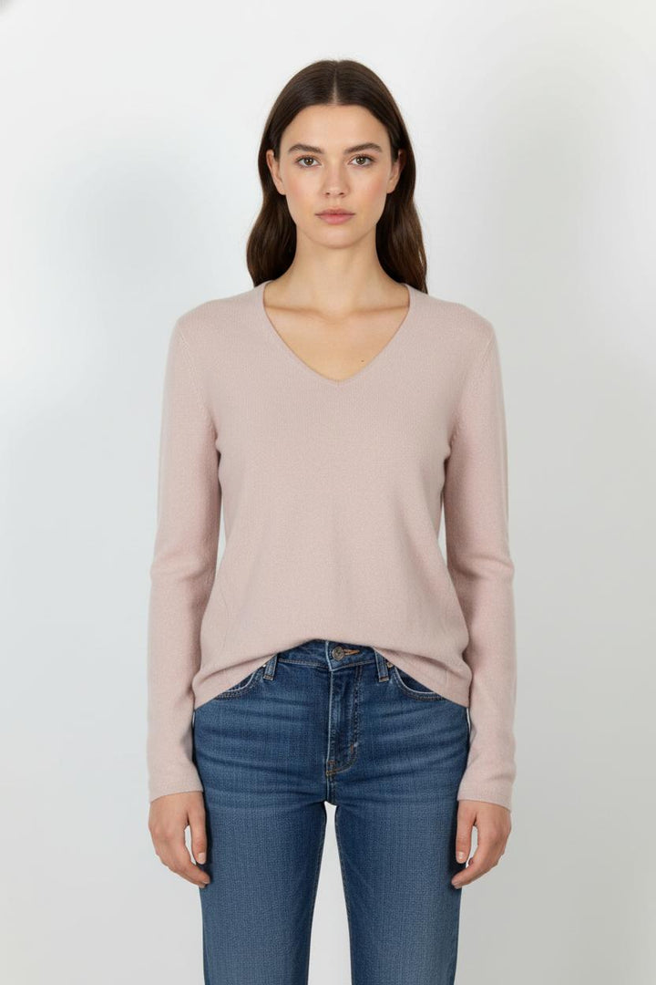 Pull Rose - Taille L/40 de la marque Notshy Cashmere | PARAD61766 - Vendu par Paradigme - Image 1