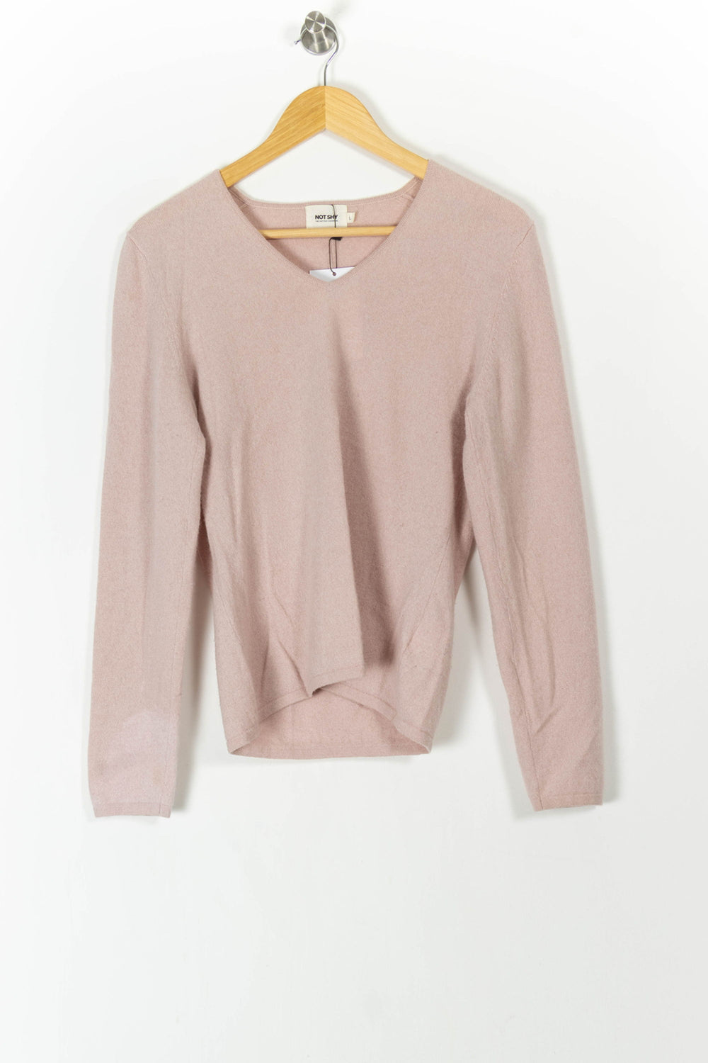 Pull Rose - Taille L/40 de la marque Notshy Cashmere | PARAD61766 - Vendu par Paradigme - Image 2