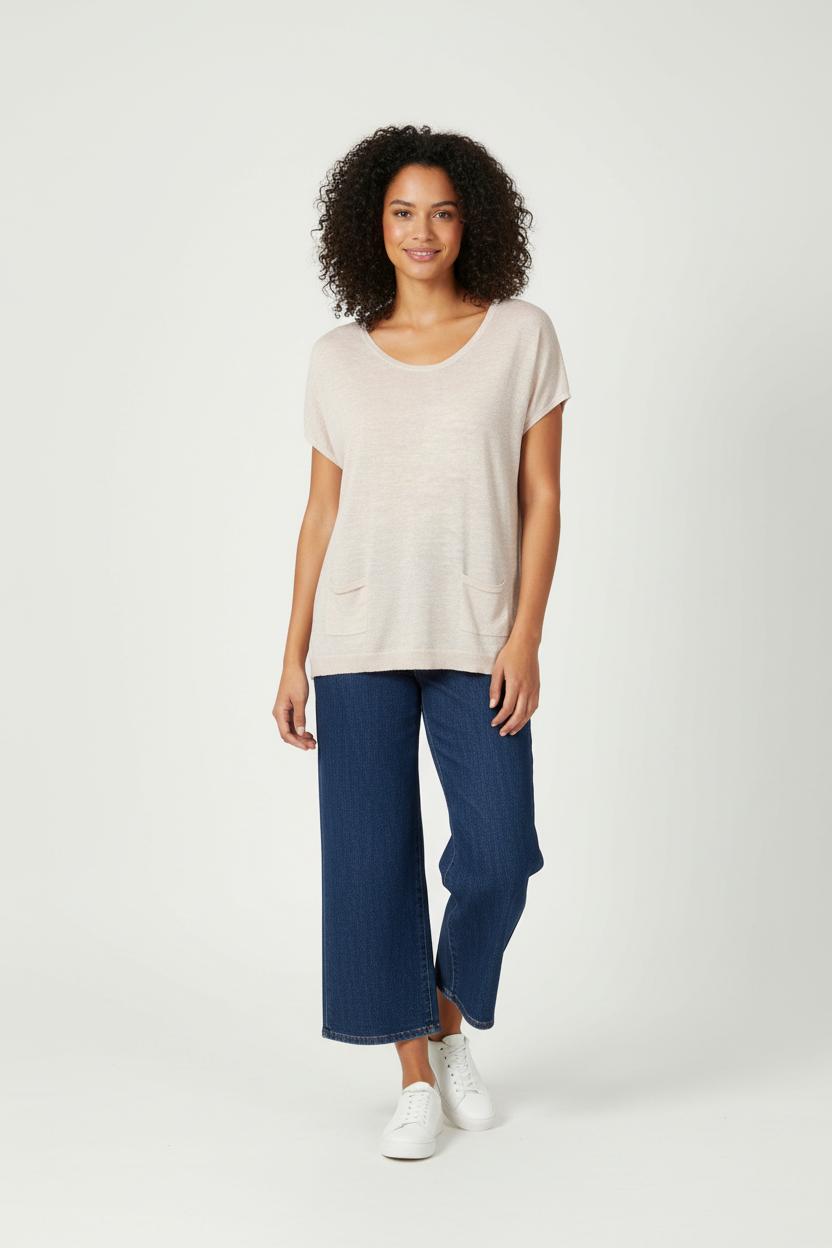 Pull Rose - Taille S/36 de la marque Bérénice | PARAD61770 - Vendu par Paradigme - Image 1