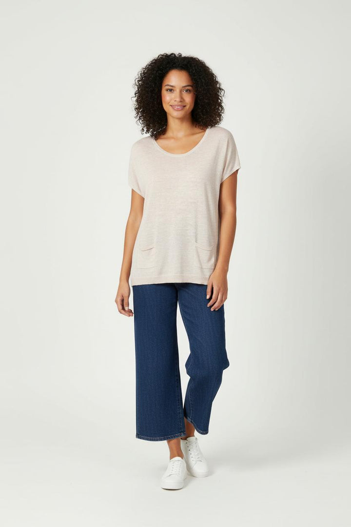 Pull Rose - Taille S/36 de la marque Bérénice | PARAD61770 - Vendu par Paradigme - Image 1