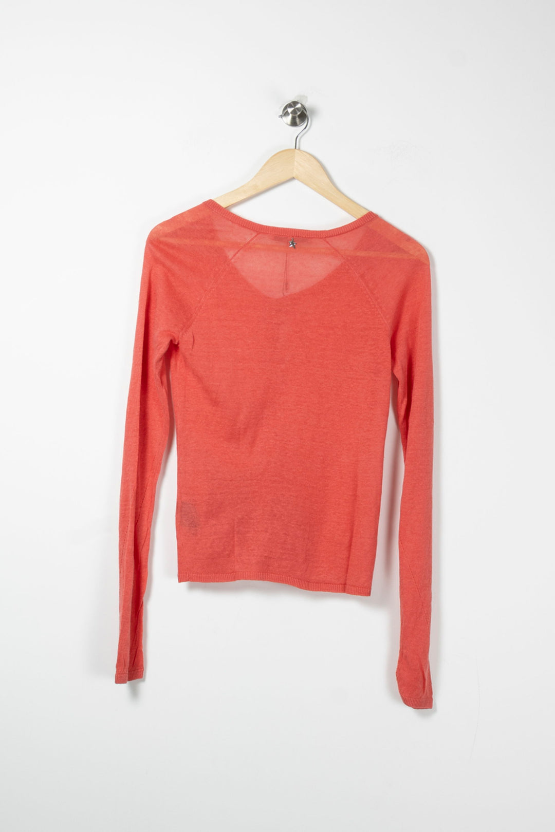Cardigan Orange - Taille S/36 de la marque Sud express | PARAD61771 - Vendu par Paradigme - Image 4
