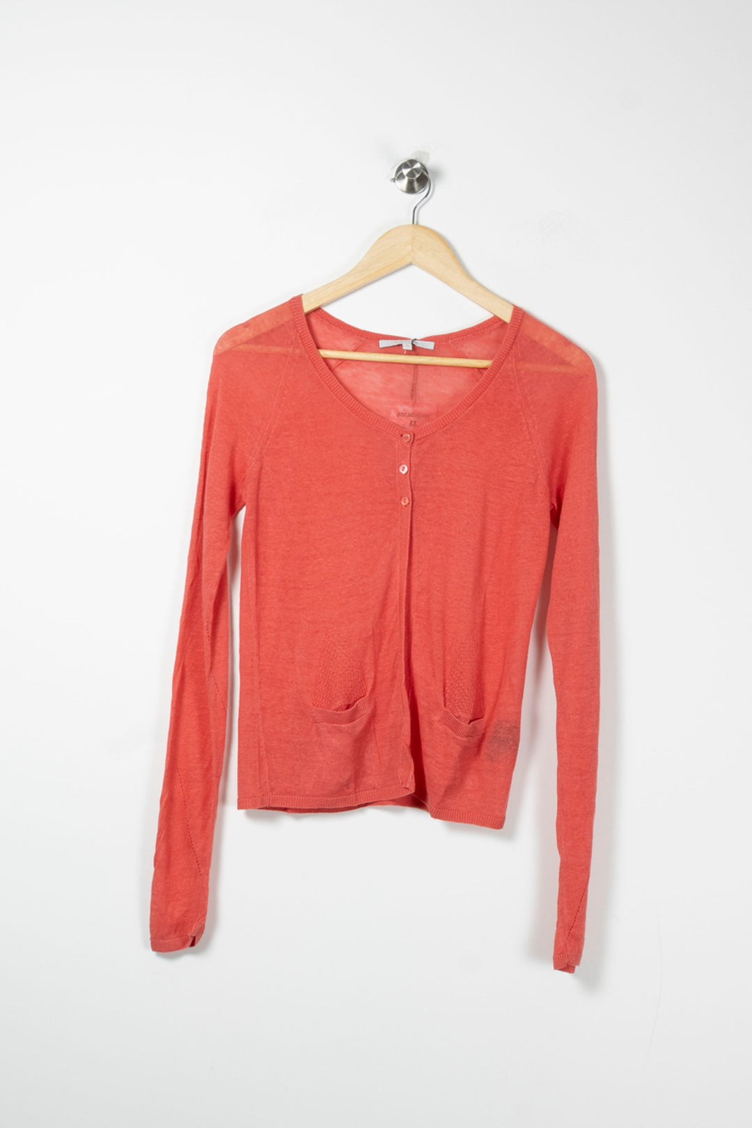 Cardigan Orange - Taille S/36 de la marque Sud express | PARAD61771 - Vendu par Paradigme - Image 2
