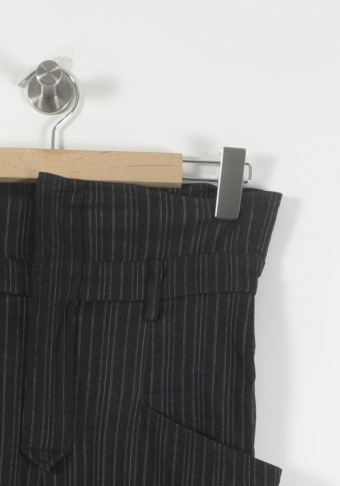 Pantalon Noir à Rayures - Taille S/36 de la marque Isabel Marant | PARAD61780 - Vendu par Paradigme - Image 3