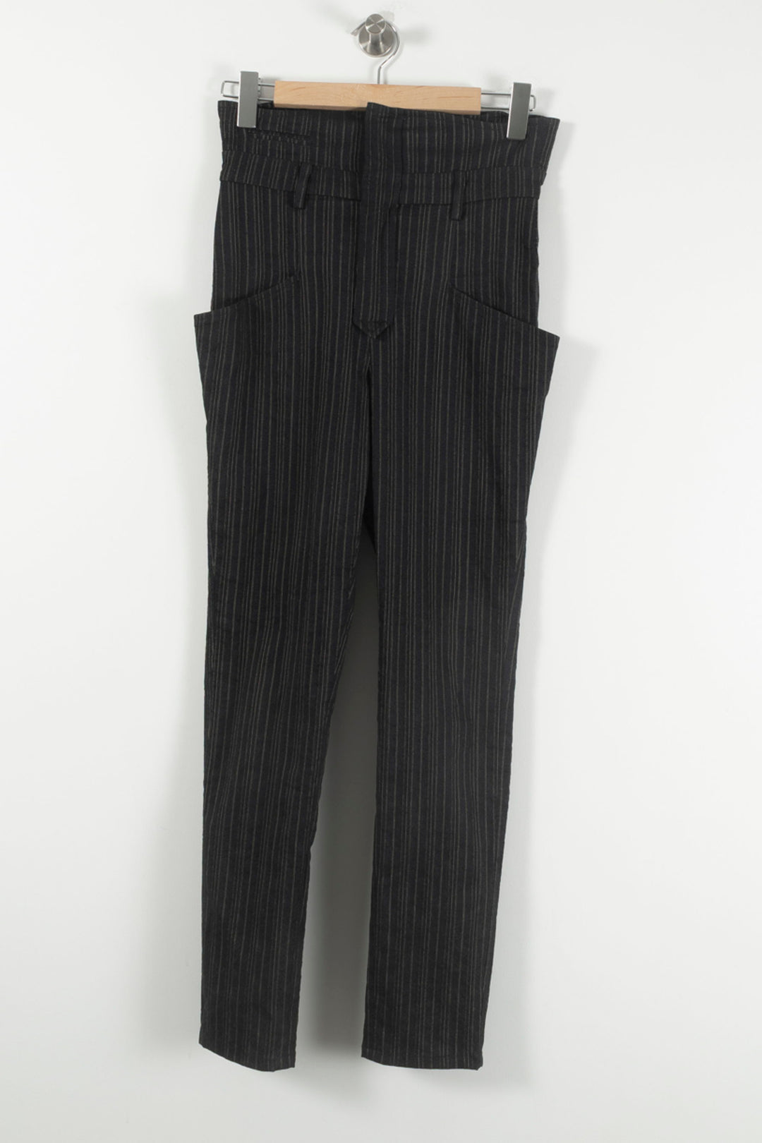 Pantalon Noir à Rayures - Taille S/36 de la marque Isabel Marant | PARAD61780 - Vendu par Paradigme - Image 2