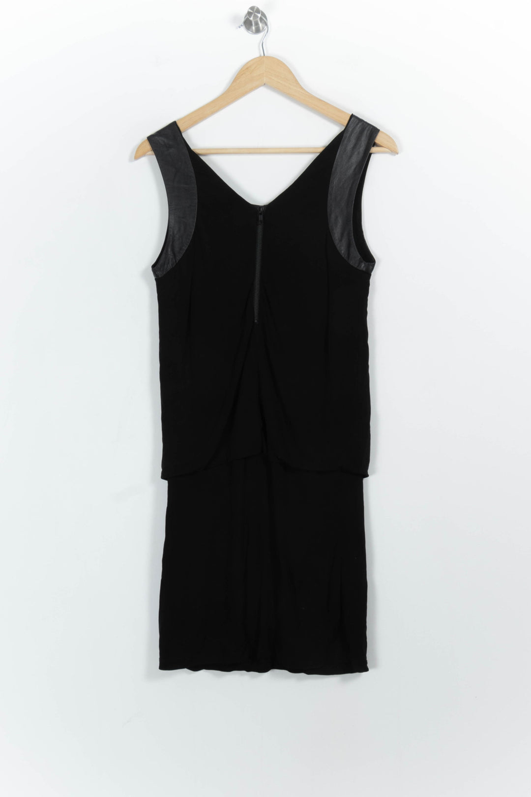 Robe Midi Noire - Taille S/36 de la marque The Kooples | PARAD61788 - Vendu par Paradigme - Image 4