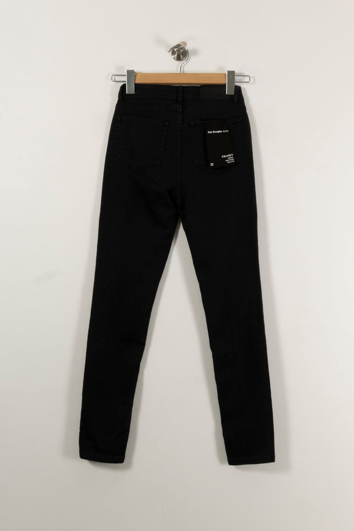 Jean Skinny Noir - Taille S/36 de la marque The Kooples | PARAD61789 - Vendu par Paradigme - Image 4