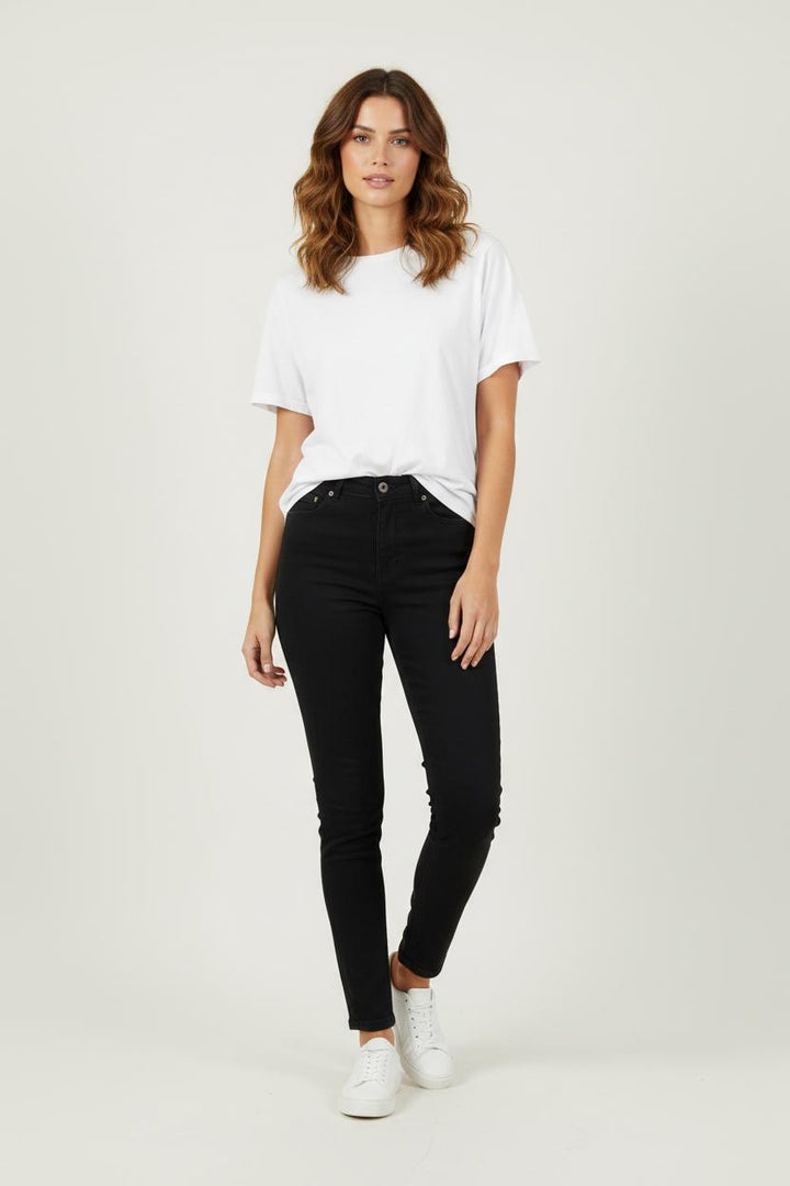 Jean Skinny Noir - Taille S/36 de la marque The Kooples | PARAD61789 - Vendu par Paradigme - Image 1