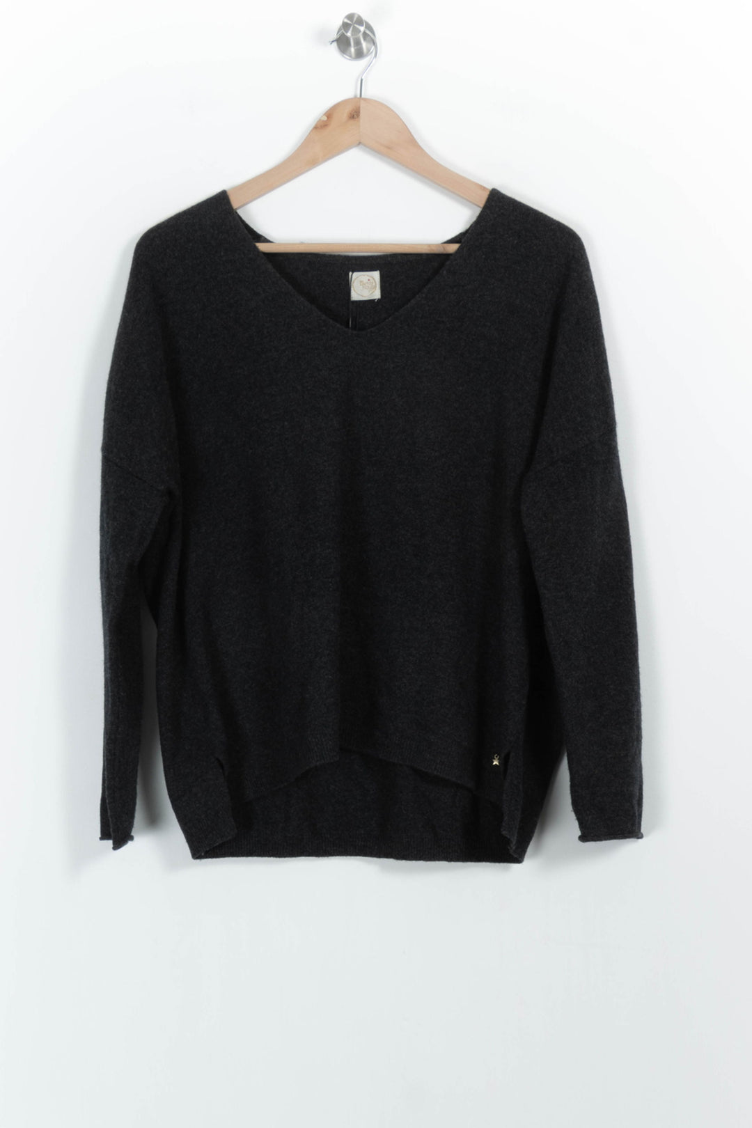 Pull Gris - Taille L/40 de la marque Des petits hauts | PARAD61791 - Vendu par Paradigme - Image 2