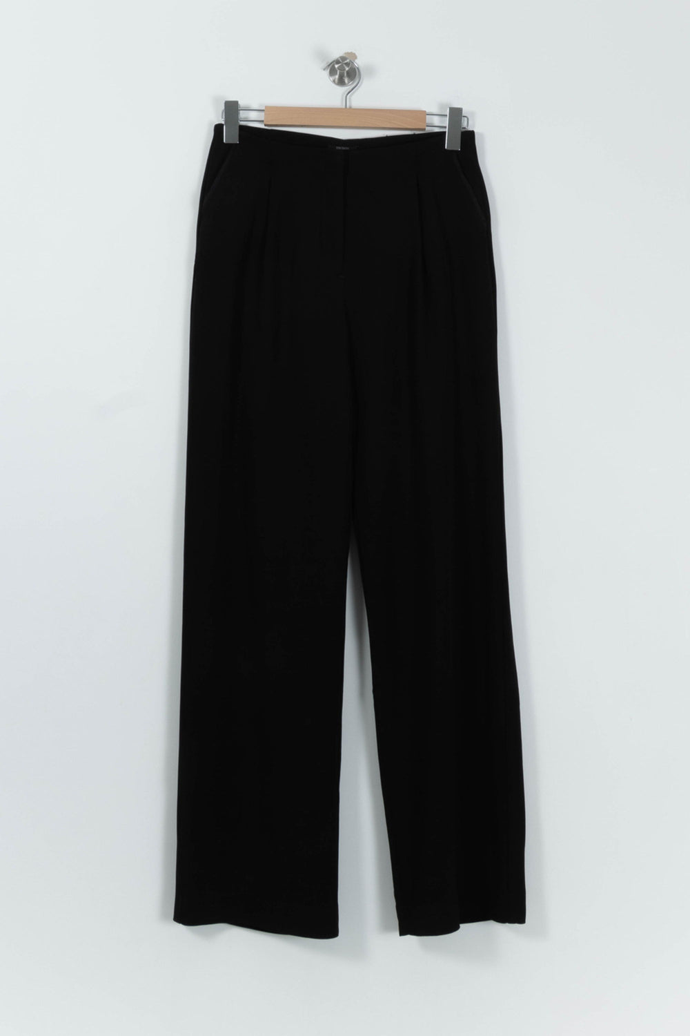 Pantalon Large Noir - Taille S/36 de la marque IKKS | PARAD61795 - Vendu par Paradigme - Image 2