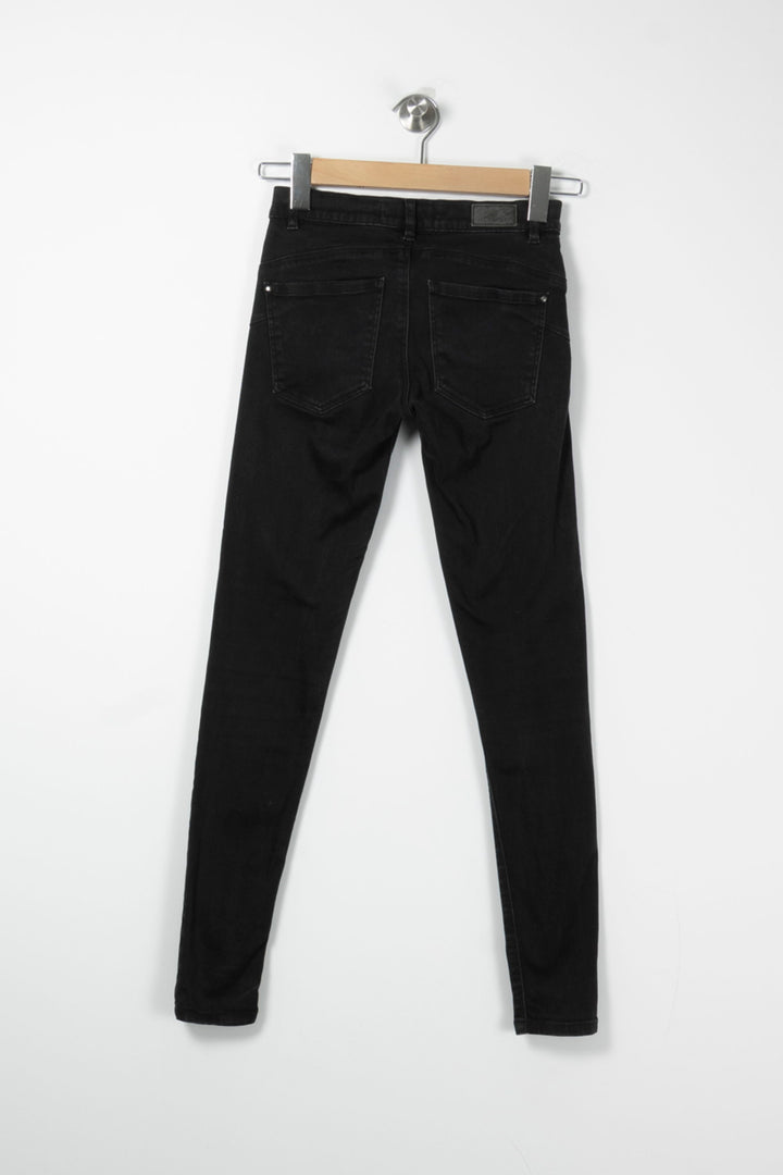 Jean Skinny Noir - Taille XS/34 de la marque IKKS | PARAD61803 - Vendu par Paradigme - Image 4