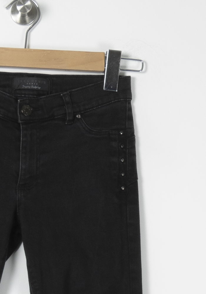 Jean Skinny Noir - Taille XS/34 de la marque IKKS | PARAD61803 - Vendu par Paradigme - Image 3