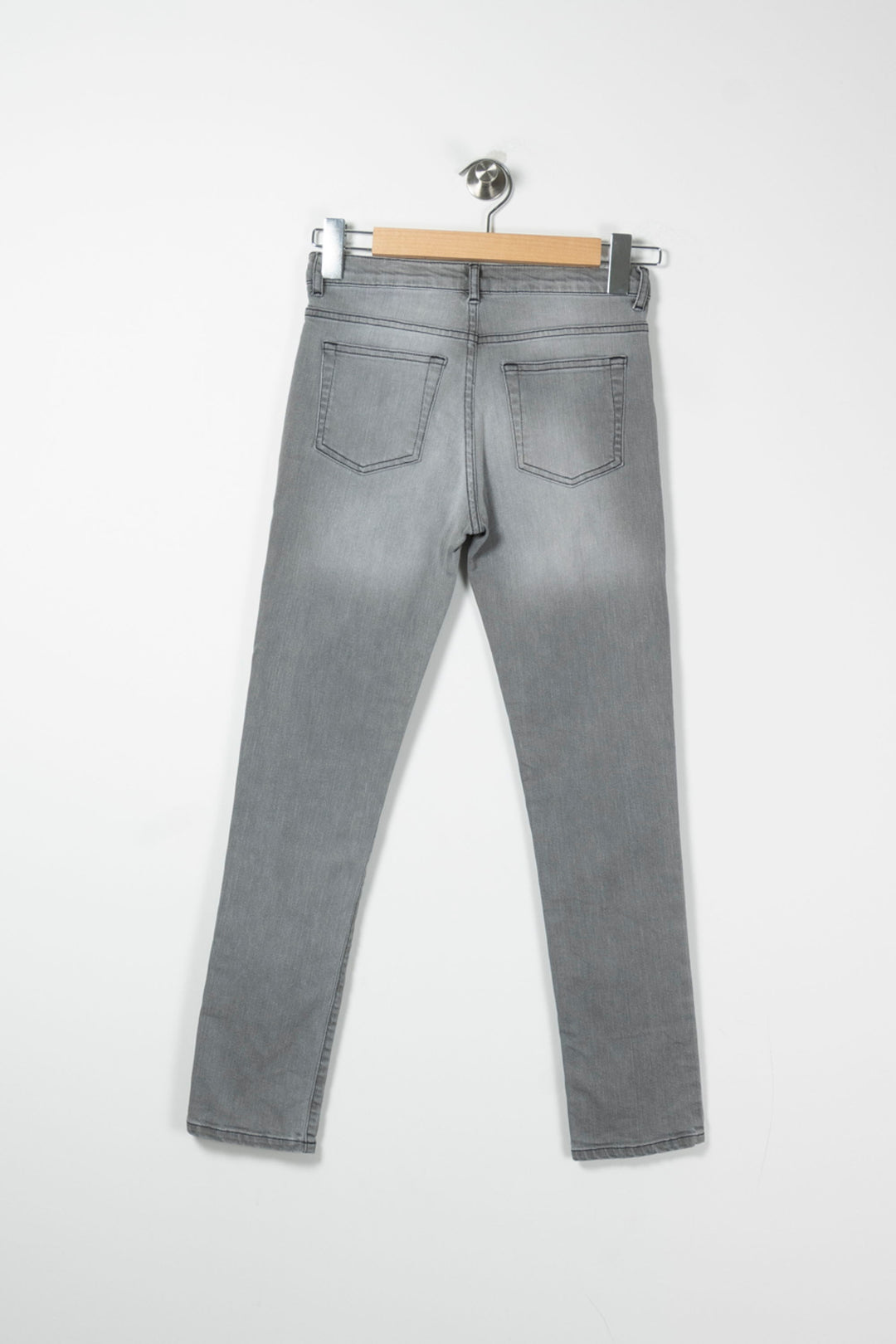 Jean Gris - Taille XS/34 de la marque The Kooples | PARAD61804 - Vendu par Paradigme - Image 4