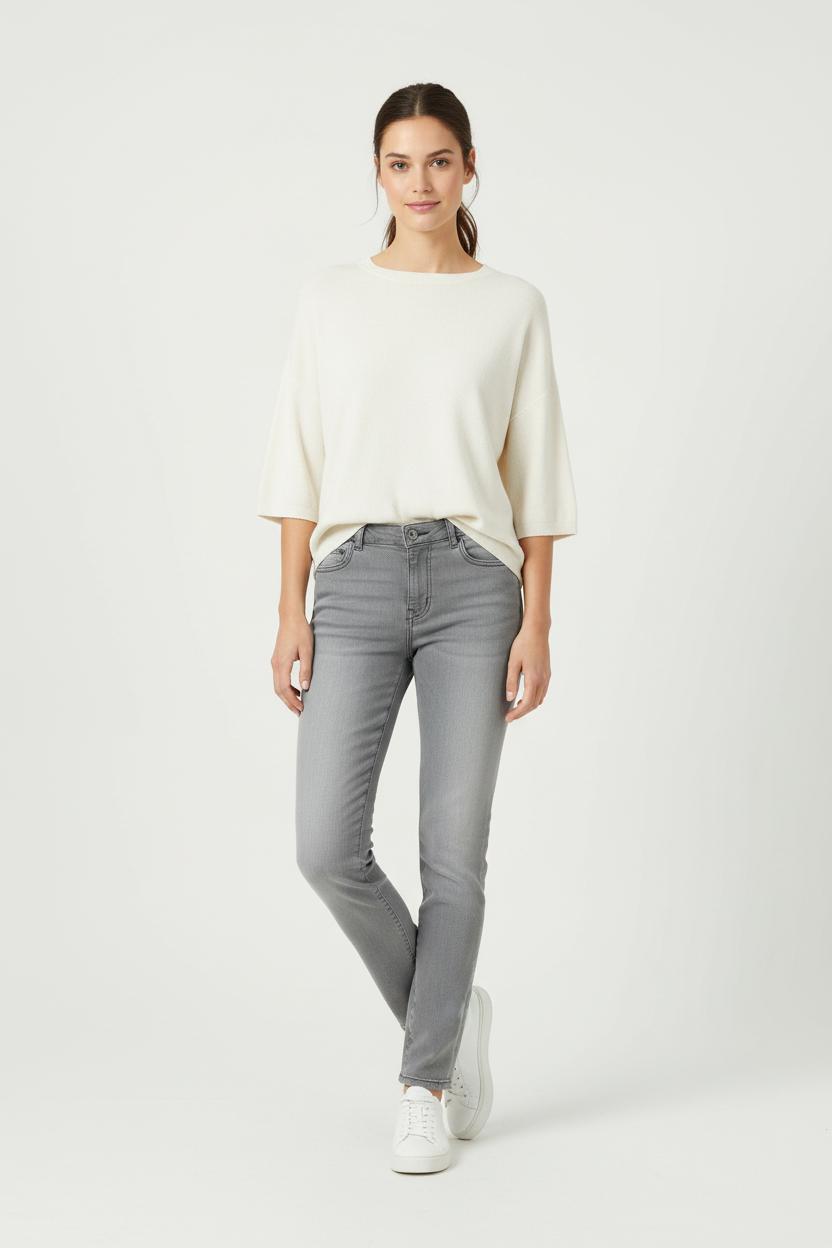 Jean Gris - Taille XS/34 de la marque The Kooples | PARAD61804 - Vendu par Paradigme - Image 1