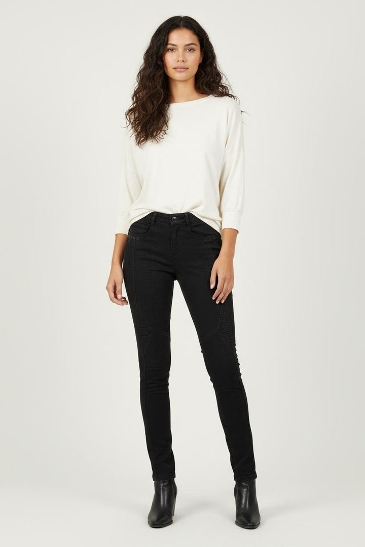 Jean Noir - Taille XS/34 de la marque One Step | PARAD61805 - Vendu par Paradigme - Image 1