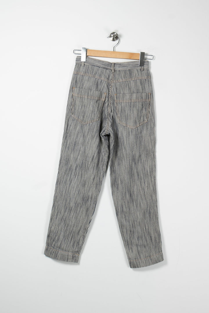 Pantalon Rayé Noir et Blanc - Taille XS/34 de la marque Sessùn | PARAD61811 - Vendu par Paradigme - Image 4