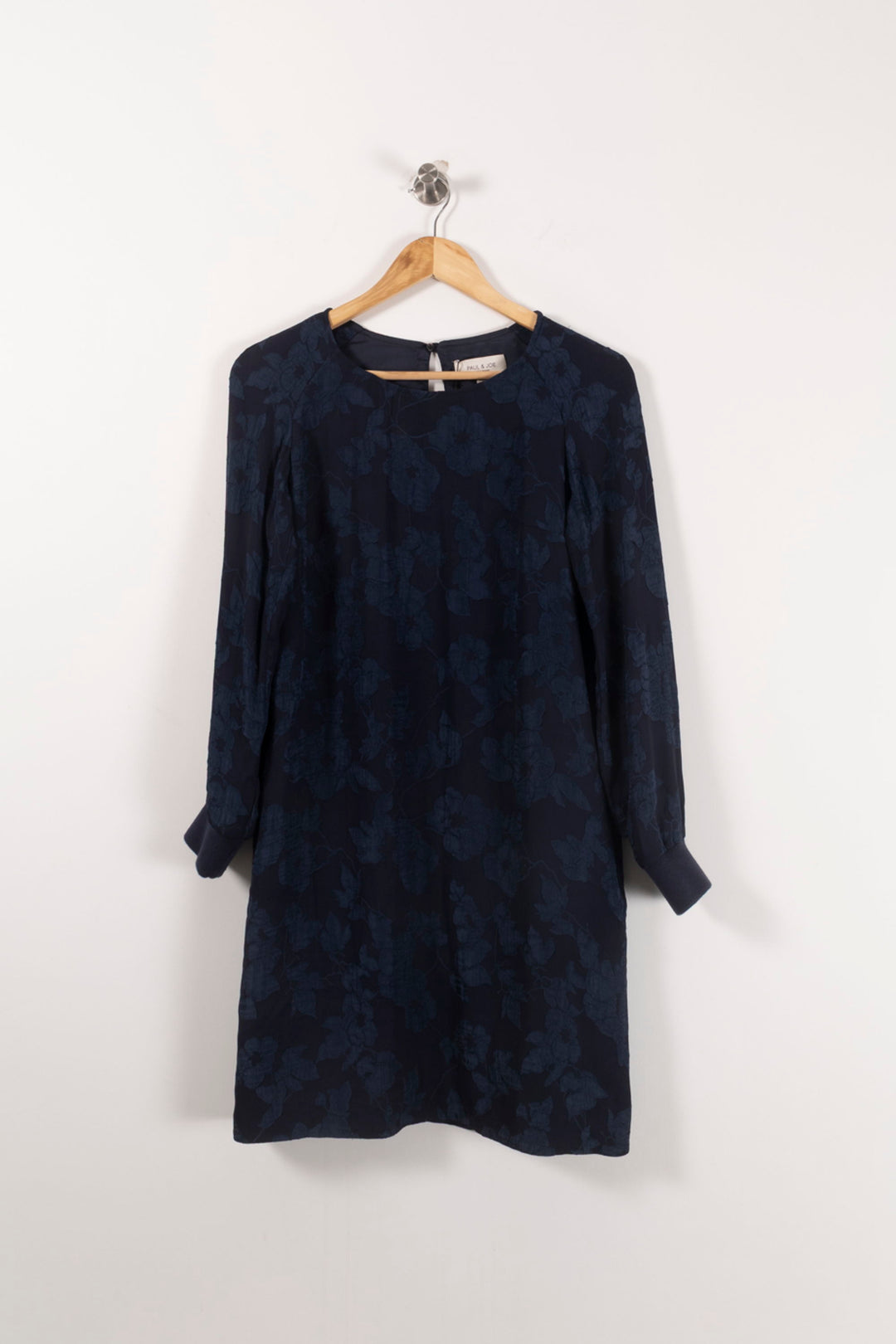Robe Droite Bleue - Taille S/36 de la marque Paul & Joe | PARAD61815 - Vendu par Paradigme - Image 2