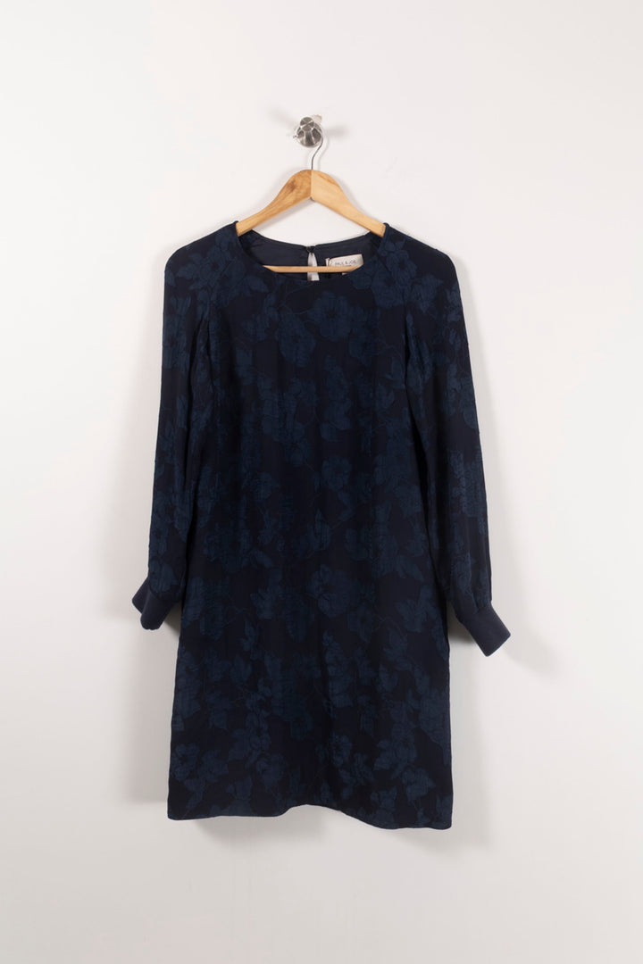 Robe Droite Bleue - Taille S/36 de la marque Paul & Joe | PARAD61815 - Vendu par Paradigme - Image 2
