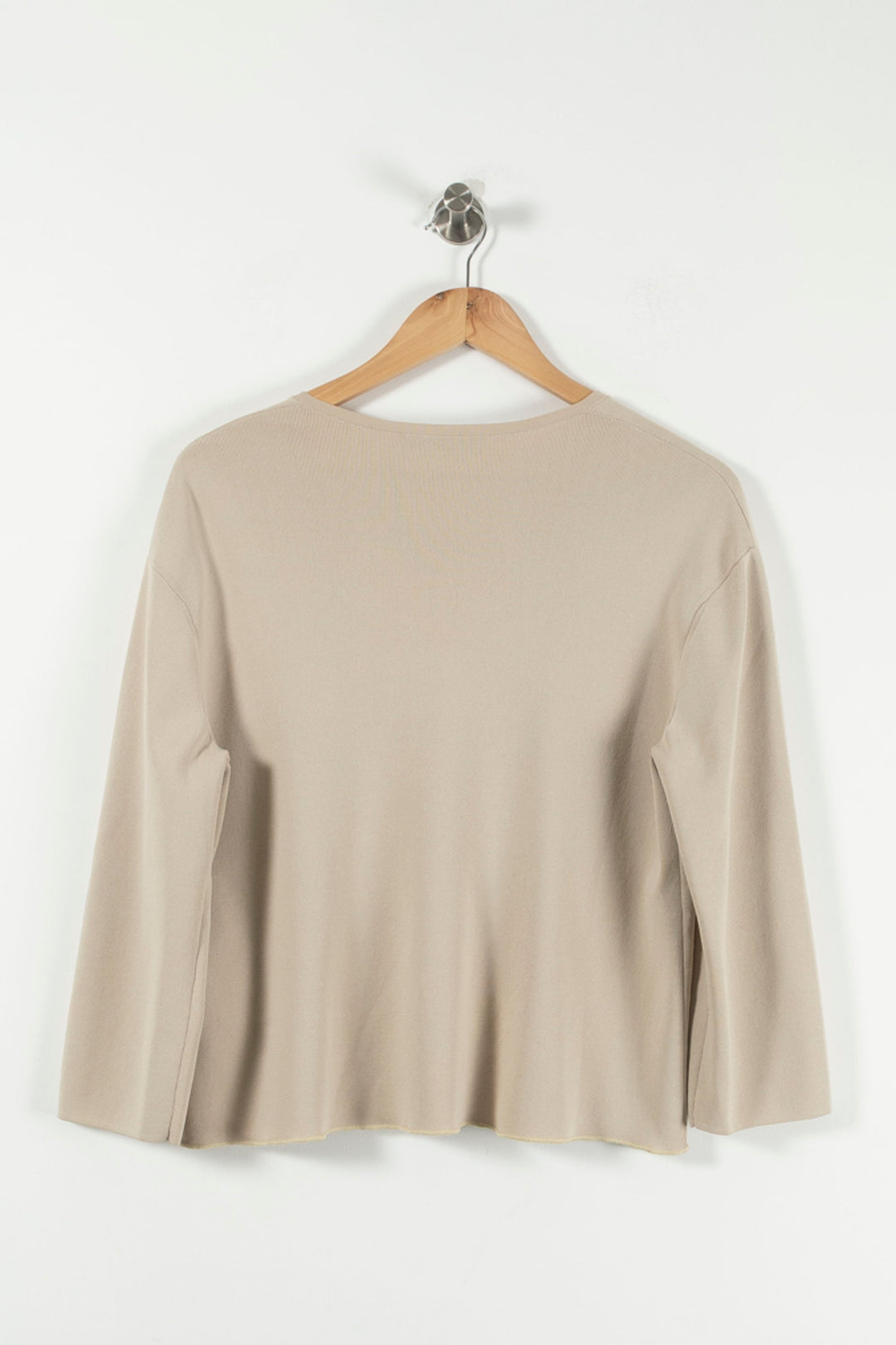 Blouse Beige - Taille S/36 de la marque Max Mara | PARAD61818 - Vendu par Paradigme - Image 4