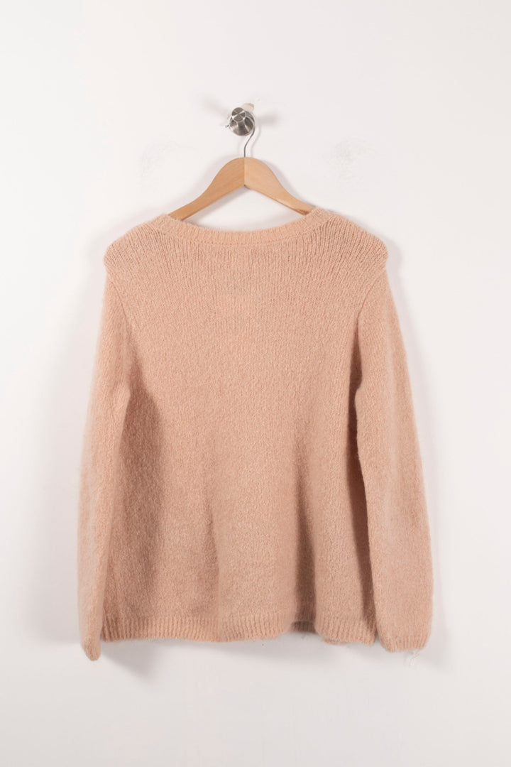 Pull Rose - Taille M/38 de la marque Des petits hauts | PARAD61825 - Vendu par Paradigme - Image 4