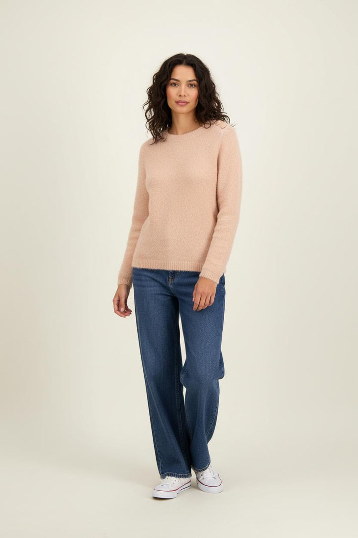 Pull Rose - Taille M/38 de la marque Des petits hauts | PARAD61825 - Vendu par Paradigme - Image 1